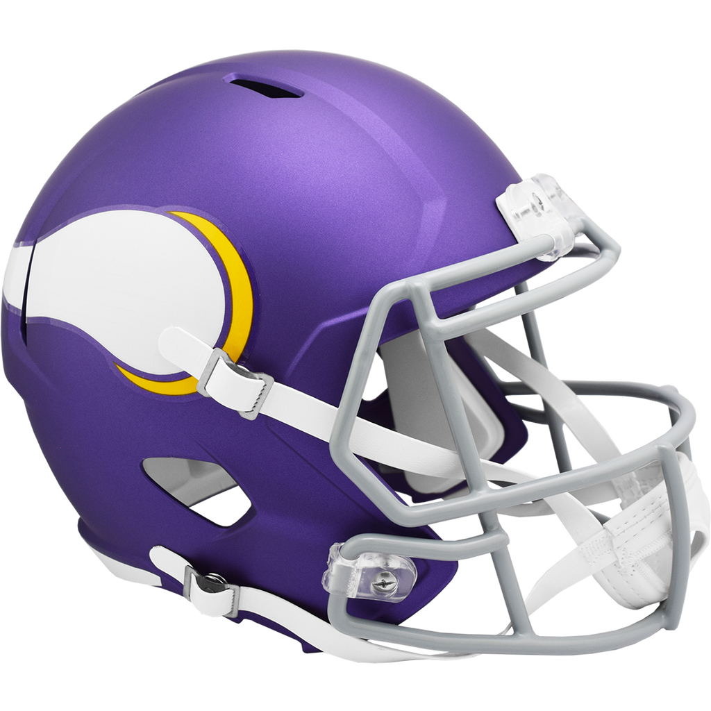 Minnesota Vikings Helmet Riddell Replica Full Size Speed Style On-Field Alternate 2023 Tribute Classic - Riddell
