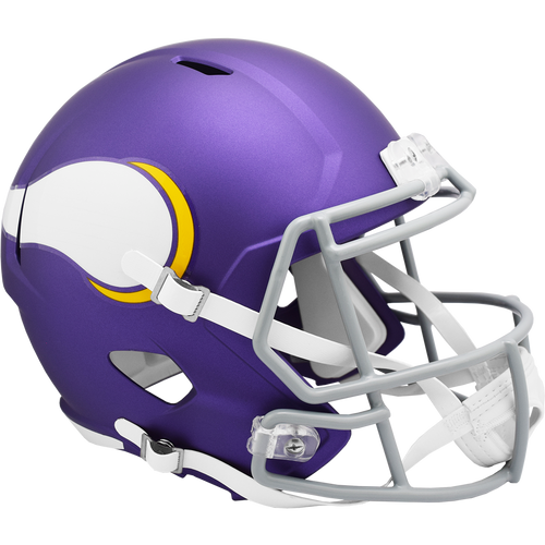 Minnesota Vikings Helmet Riddell Replica Full Size Speed Style On-Field Alternate 2023 Tribute Classic - Riddell