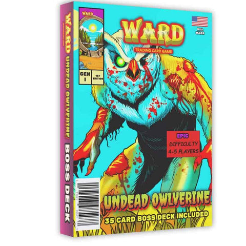 Ward Trading Card Company -  Ward Trading Card Game - Ward Tcg: Boss Battles Decks: Owlverine (5Ct) Pre-Order