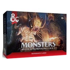 Wizards Of The Coast - Dungeons & Dragons: Reference Cards Monsters: Mystical And Menacing D&D