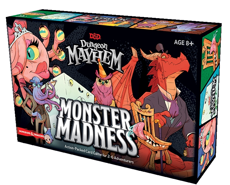 Wizards Of The Coast - D&D Dungeon Mayhem: Monster Madness Expansion