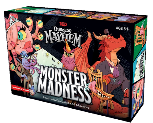 Wizards Of The Coast - D&D Dungeon Mayhem: Monster Madness Expansion