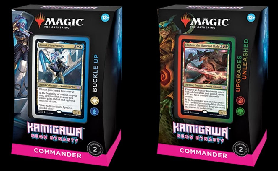 Wizards Of The Coast - Magic: The Gathering - Kamigawa Neon Dynasty Com Decks