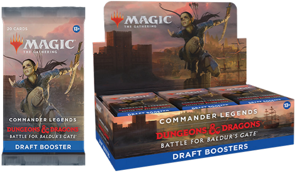 Wizards Of The Coast - Magic: The Gathering - Commander Legends Baldurs Gate Draft Booster