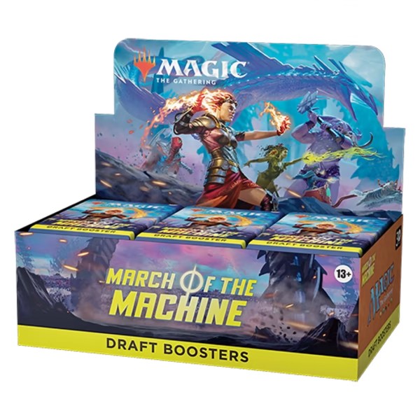 Wizards Of The Coast - Magic: The Gathering - March Of The Machine Draft Booster