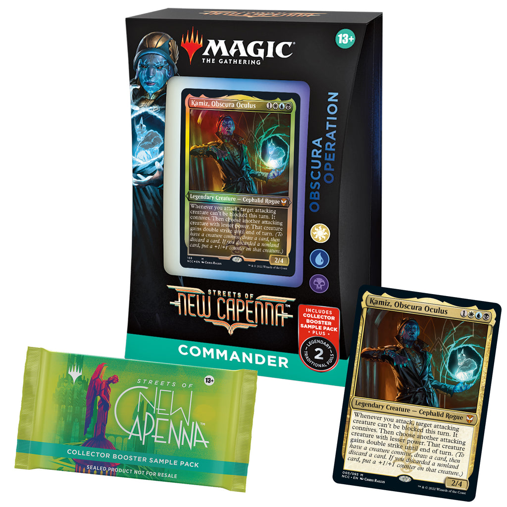 Wizards Of The Coast - Magic: The Gathering - Streets Of New Capenna Commander Deck Display (5Ct)