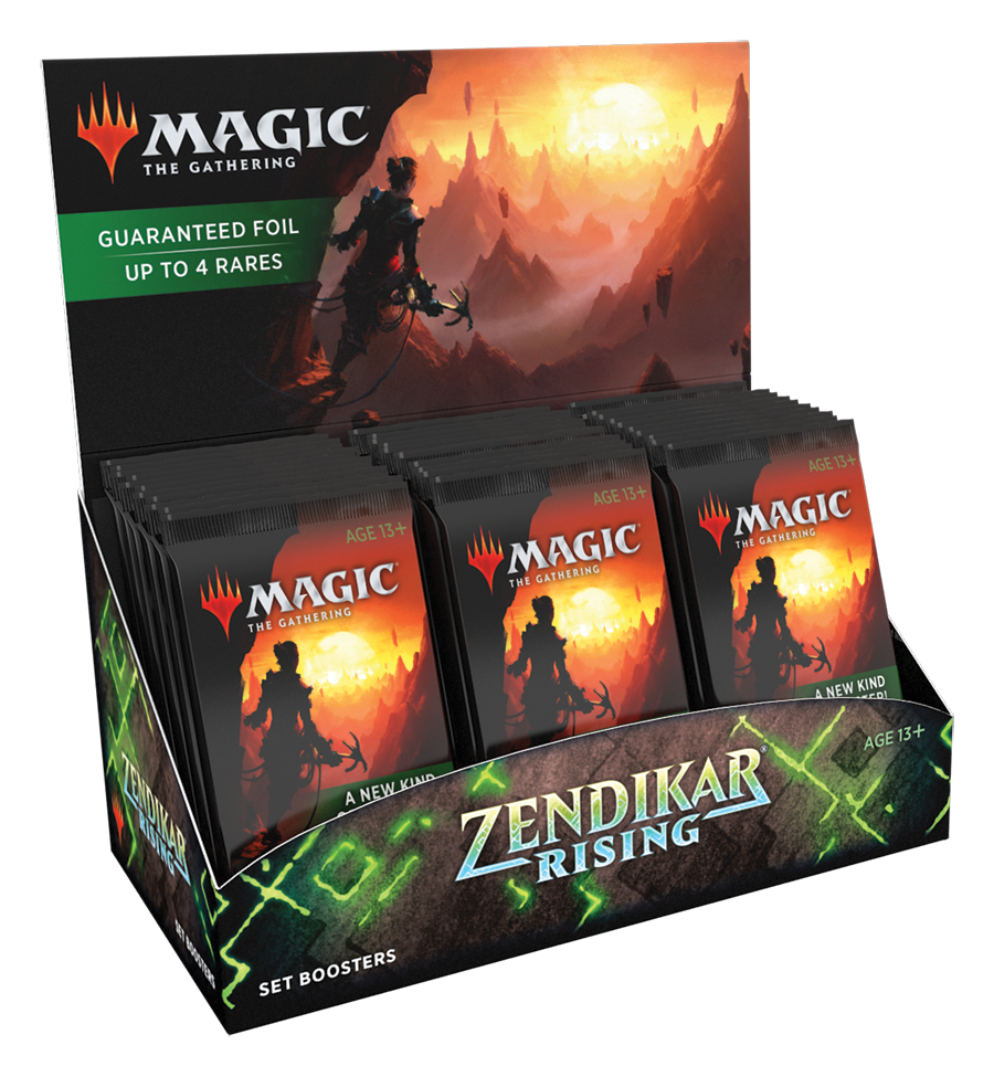 Wizards Of The Coast - Magic: The Gathering - Zendikar Rising Set Booster Box