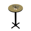 WAKE FOREST PEDESTAL PUB TABLE GOLD - WFUPTB111
