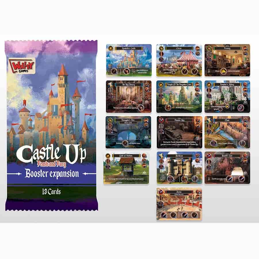 Wolley Games -  Castleup - Castle Up: Feast And Fury Booster Expansion