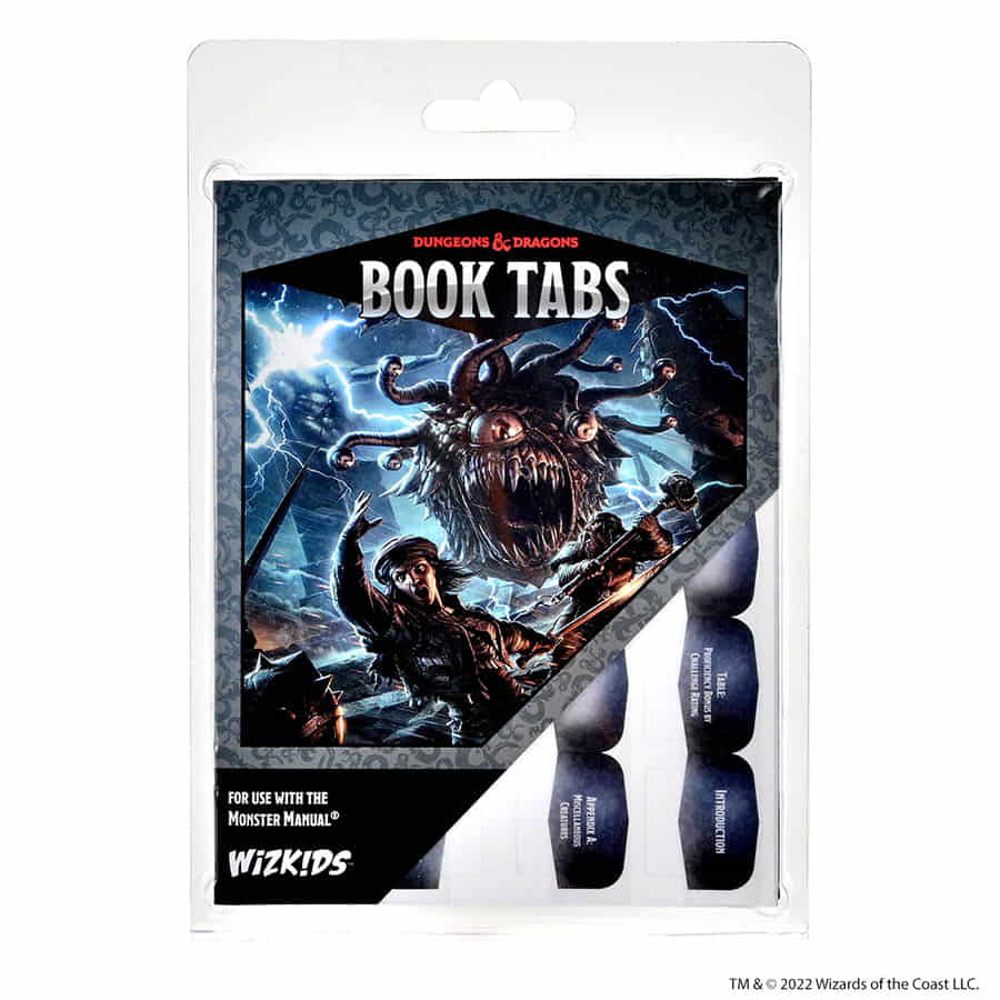 Wizkids -  Dungeons And Dragons: Book Tabs: Monster Manual