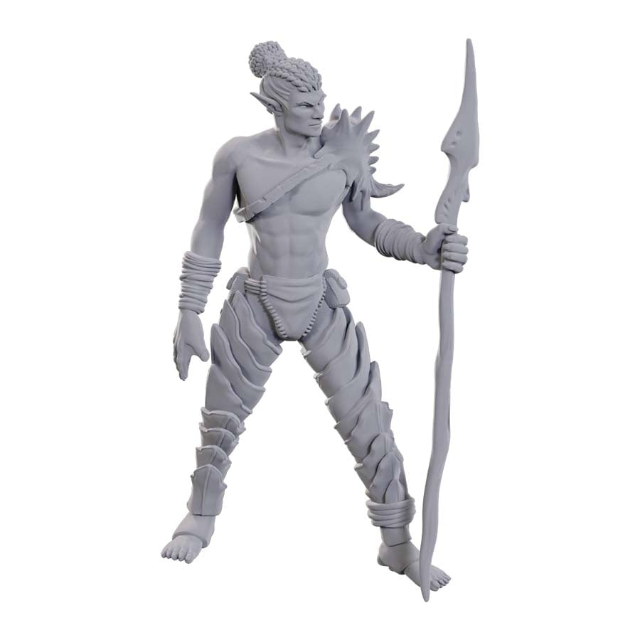 Wizkids -  Dungeons And Dragons Nolzur's Marvelous Miniatures: W23 Sea Elf Leader