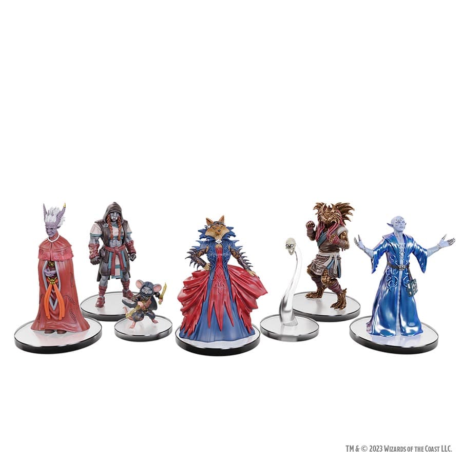 Wizkids -  Dungeons And Dragons: Icons Of The Realms Miniatures (Set 30): Planescape Character Miniatures Set Pre-Order