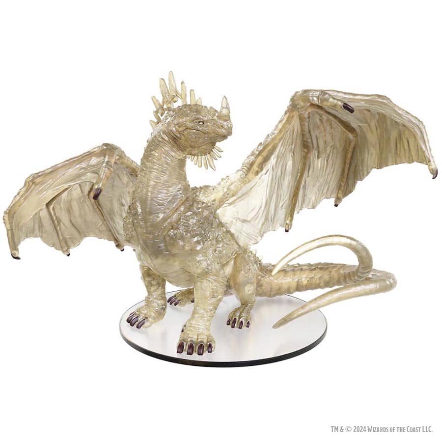 Wizkids -  Dungeons And Dragons: Icons Of The Realms: Adult Crystal Dragon