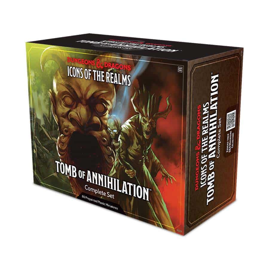 Wizkids -  Dungeons And Dragons: Icons Of The Realms: Tomb Of Annihilation (Complete Set)