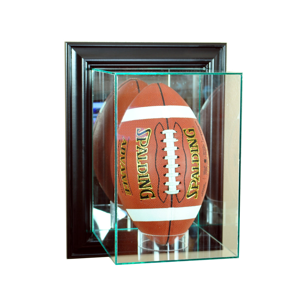 Wall Mounted Upright Football with Black Moulding