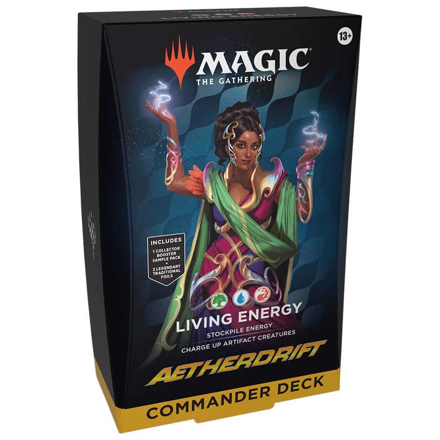 Wizards Of The Coast -  Magic The Gathering: Dft Aetherdrift Commander Decks (4Ct)
