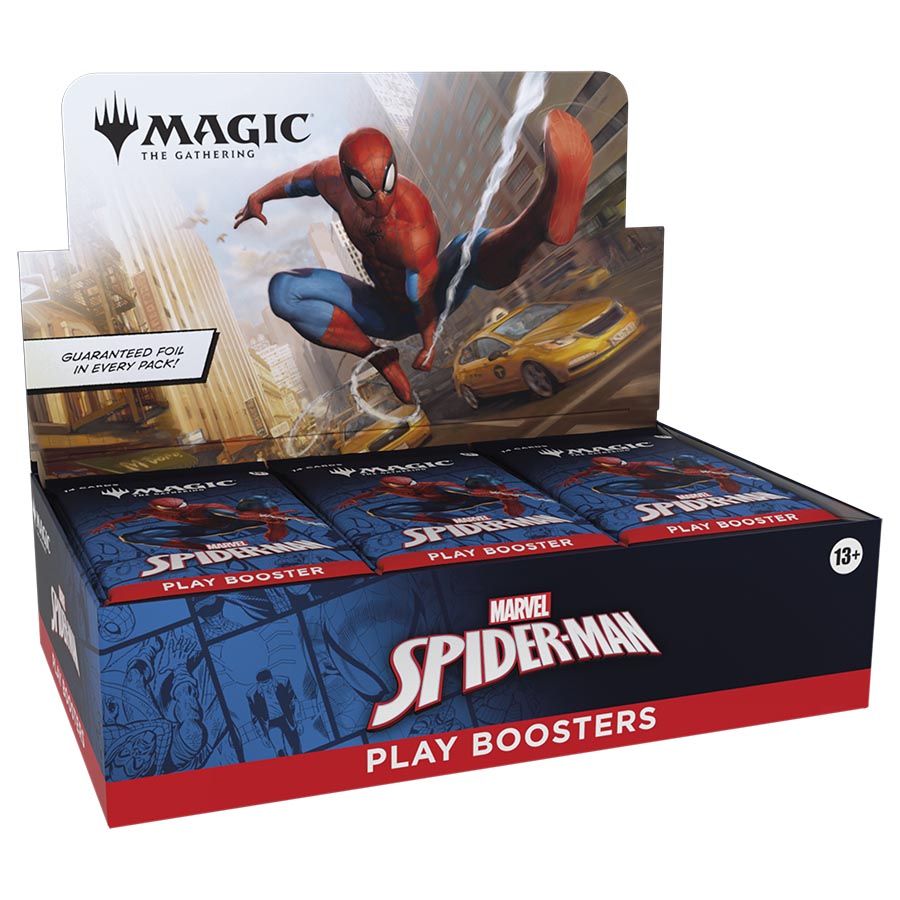 Wizards Of The Coast -  Magic The Gathering: Spm Marvel's Spider-Man Play Booster (30Ct) Pre-Order