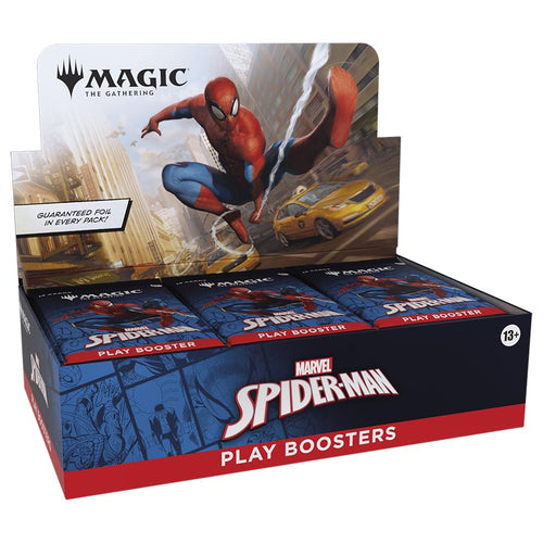Wizards Of The Coast -  Magic The Gathering: Spm Marvel's Spider-Man Play Booster (30Ct)