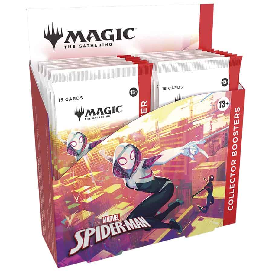 Wizards Of The Coast -  Magic The Gathering: Spm Marvel's Spider-Man Collector Booster (12Ct) Pre-Order