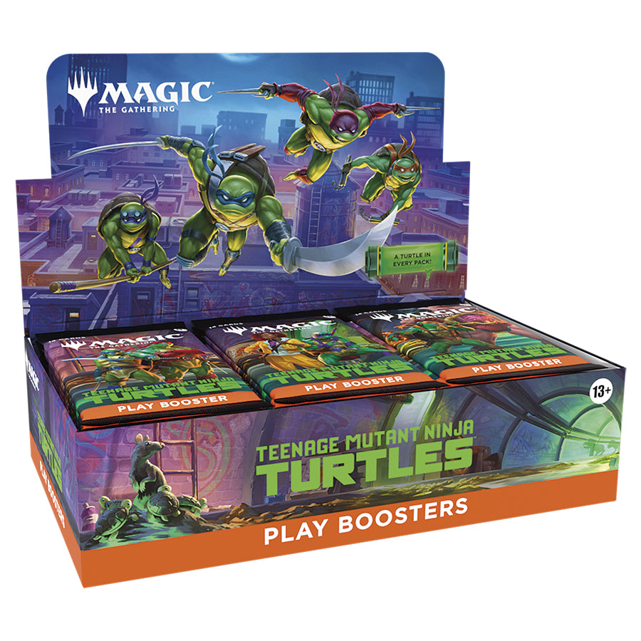 Wizards Of The Coast -  Magic The Gathering: Tmt Teenage Mutant Ninja Turtles Play Booster (30Ct) Pre-Order