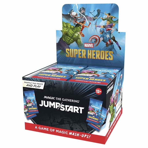Wizards Of The Coast -  Magic The Gathering: Msh Marvel Super Heroes Jumpstart Booster (24Ct) Pre-Order