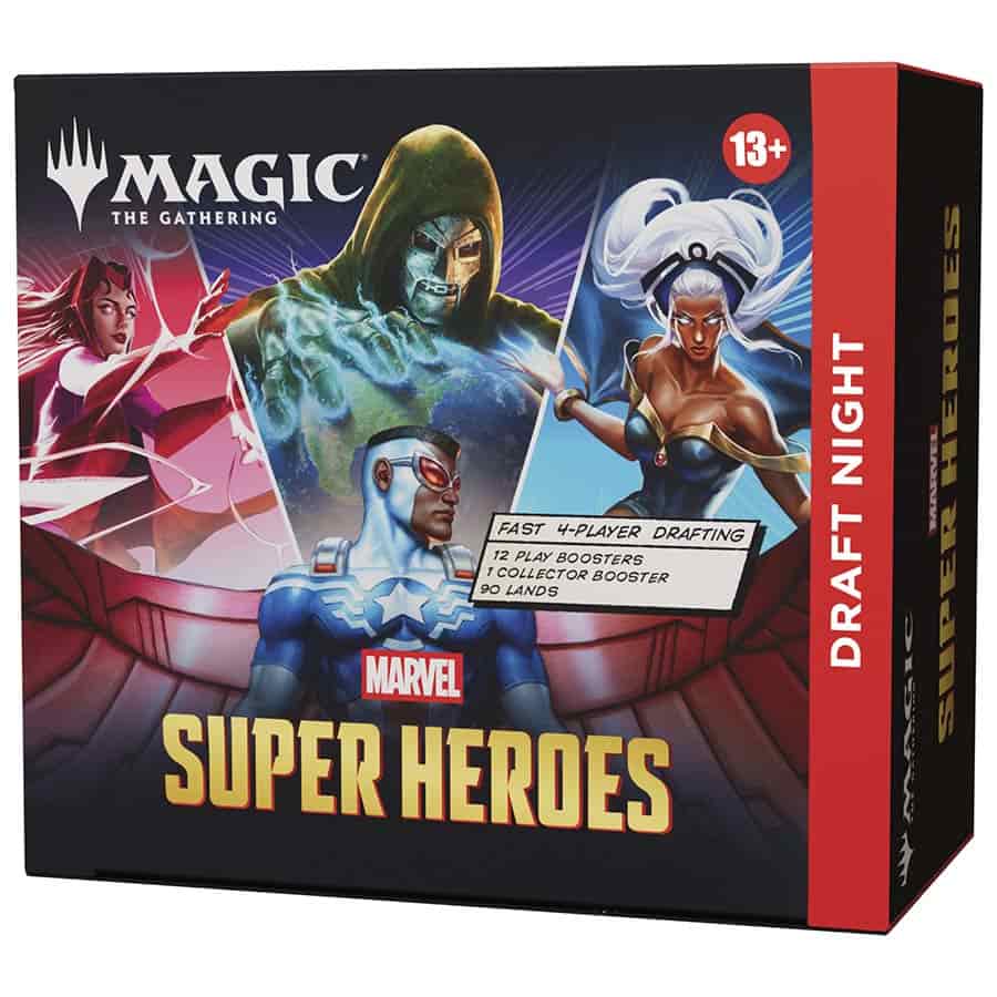 Wizards Of The Coast -  Magic The Gathering: Msh Marvel Super Heroes Draft Night Pre-Order