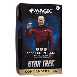 Wizards Of The Coast -  Magic The Gathering: Trk Star Trek Commander (4Ct) Pre-Order