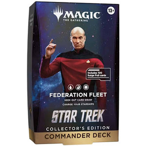 Wizards Of The Coast -  Magic The Gathering: Trk Star Trek Collector Commander (4Ct) Pre-Order