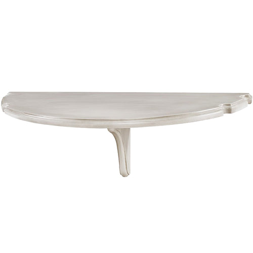 WALL PUB TABLE-ANTIQUE WHITE