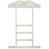 WALL CUE RACK - ANTIQUE WHITE
