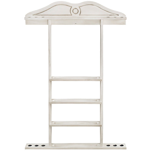 WALL CUE RACK - ANTIQUE WHITE