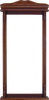 Action WR10 10 cue Wall Rack - Chocolate Wall Racks