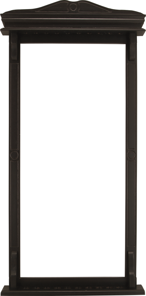 Action WR10 10 cue Wall Rack - Midnight Wall Racks