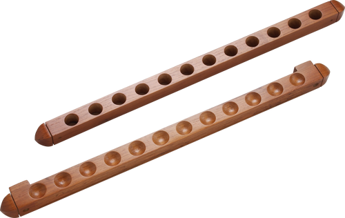 Action WR2P12 12 cue Wall Rack w/holes Wall Racks