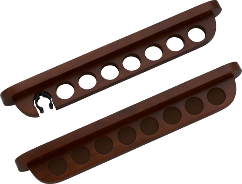Action WR7WC 7 cue with/clip for bridge - Chocolate Wall Racks
