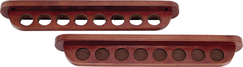 Action WR8R 8 cue Roman Wall Rack - Chocolate Wall Racks