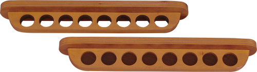 Action WR8R 8 cue Roman Wall Rack - Honey Wall Racks