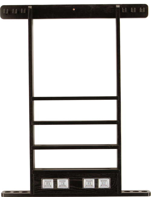 Action WRSC 6 cue Wall Rach with/score counter - Midnight Wall Racks