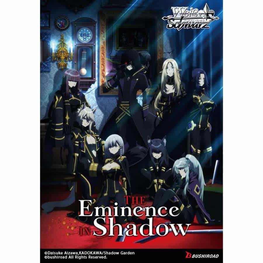 Bushiroad -  Weiss Schwarz:  The Eminence In Shadow Booster Box
