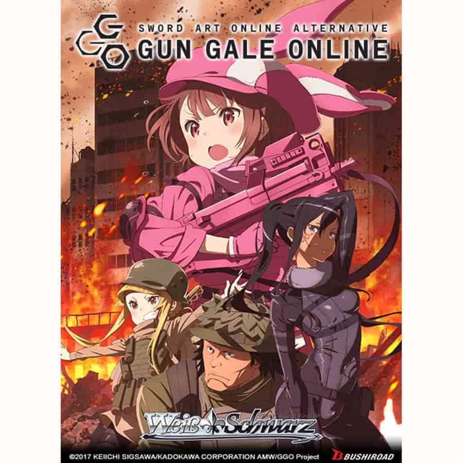 Bushiroad Se-Asia Pte Ltd -  Weiss Schwarz: Booster: Sword Art Online Alternative: Gun Gale Online (20Ct) (Reprint) Pre-Order