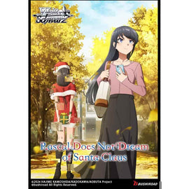 Bushiroad Se-Asia Pte Ltd -  Weiss Schwarz: Booster: Rascal Does Not Dream Of Santa Claus (10Ct) Pre-Order