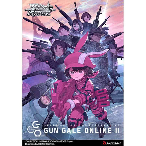 Bushiroad Se-Asia Pte Ltd -  Weiss Schwarz: Extra Booster: Sword Art Online Alternative: Gun Gale Online Ii (6Ct)