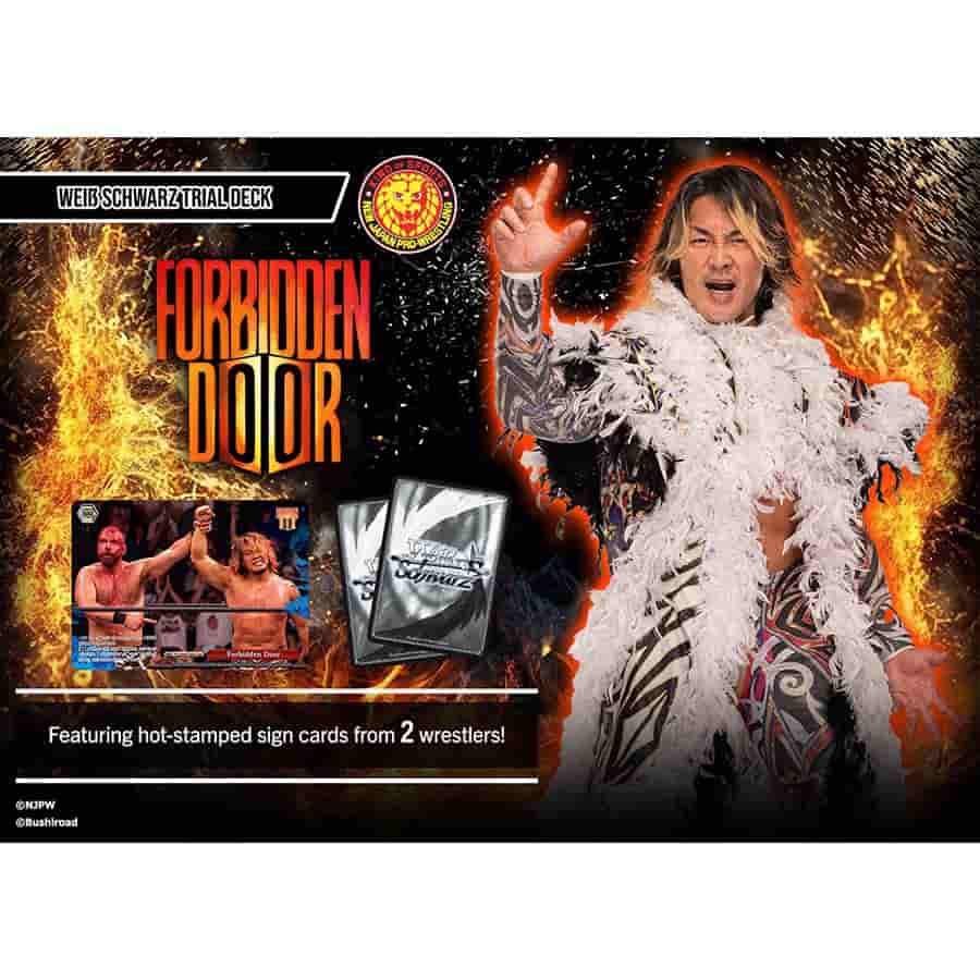 Bushiroad Se-Asia Pte Ltd -  Weiss Schwarz: Trial Deck: Forbidden Door 2: Njpw (4Ct) Pre-Order