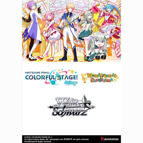 Bushiroad Se-Asia Pte Ltd -  Weiss Schwarz: Trial Deck: Hatsune Miku: Colorful Stage! Wonderlands X Showtime (6Ct)