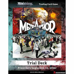 Bushiroad Se-Asia Pte Ltd -  Weiss Schwarz: Trial Deck: Metaphor: Refantazio (4Ct) Pre-Order