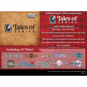 Bushiroad Se-Asia Pte Ltd -  Weiss Schwarz: Trial Deck: Tales Of Series (4Ct) Pre-Order