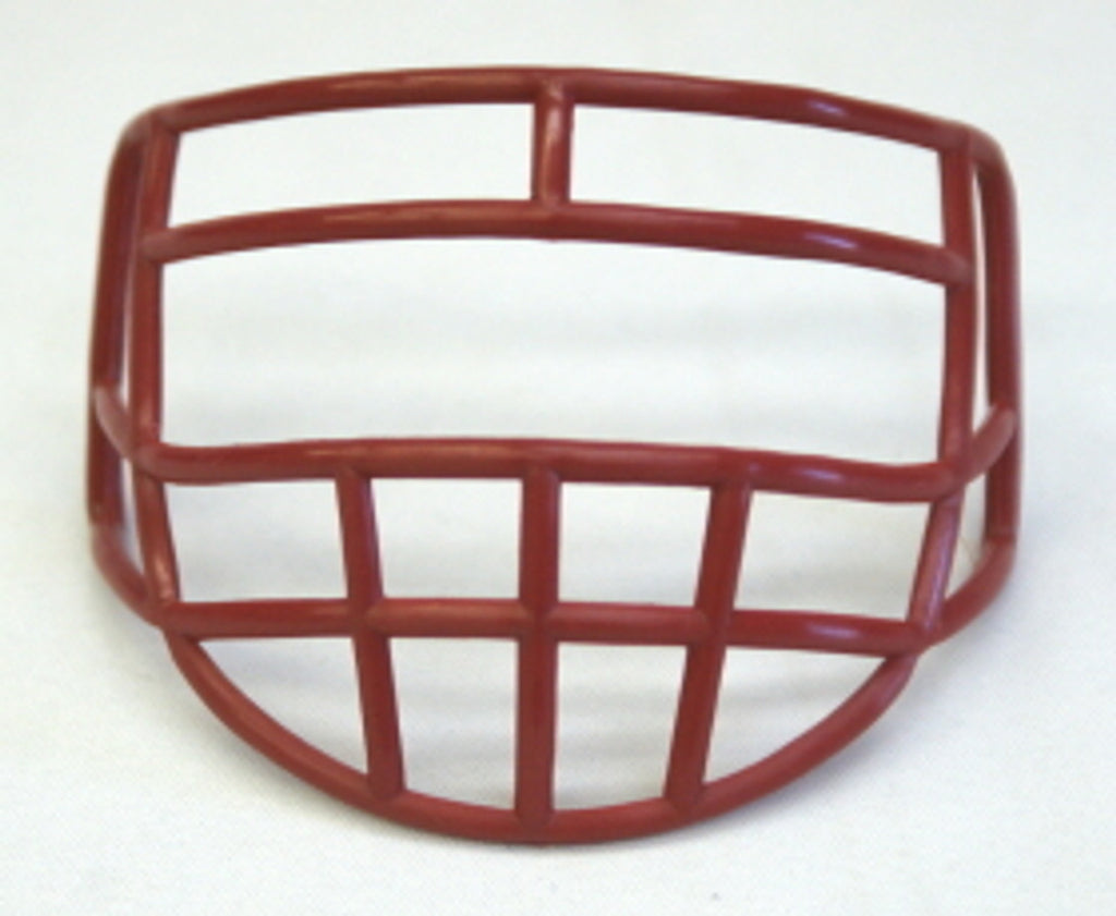 Micro Football Helmet Mask - Red - Wingo Sports Group