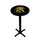 WICHITA STATE PEDESTAL PUB TABLE BLACK - WSTPTB104