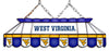 WEST VIRGINIA MVP 40'' POOL TABLE LAMP - WVU-MVP1