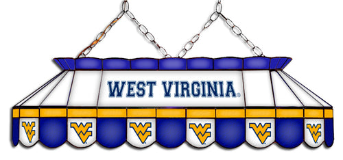 WEST VIRGINIA MVP 40'' POOL TABLE LAMP - WVU-MVP1